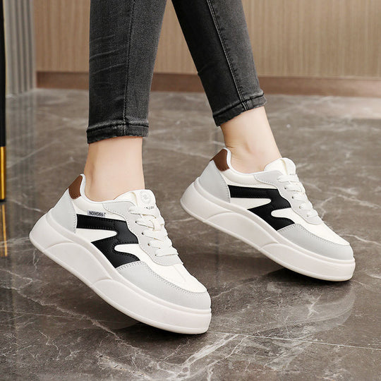 Damen modische Sneakers mit rutschfester Laufsohle und atmungsaktivem Obermaterial R&B