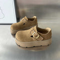 Damen Clogs mit modischem Riemen und komfortablem Fußbett R&B