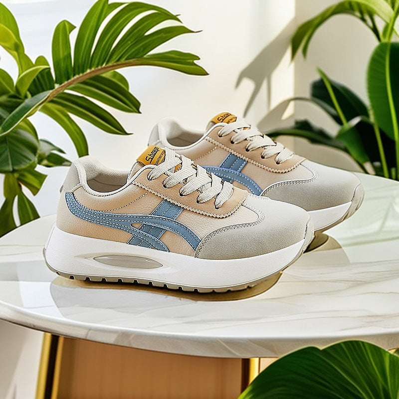 Damen Sportliche Sneaker mit atmungsaktiver Oberflächenstruktur und komfortabler Dämpfung R&B