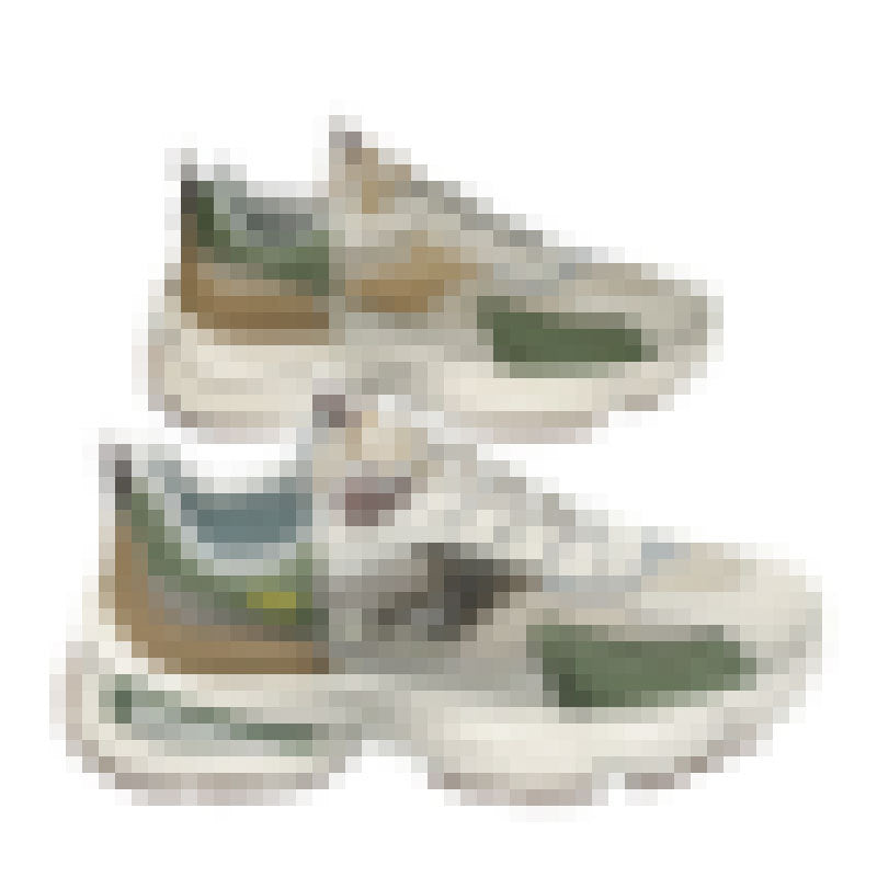 Damen Chunky Sneakers mit atmungsaktiver Oberflächenstruktur und rutschfester Sohle