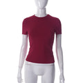 Damen Figurbetontes Kurzarm-T-Shirt mit hochqualitativem Stretch-Material R&B