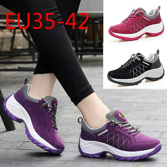Damen Sportliche Freizeitschuhe mit rutschfester Sohle und dämpfender Einlage R&B