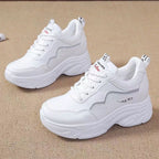 Damen Sportliche Sneakers mit hohem Komfort und modischem Plateau-Heel R&B