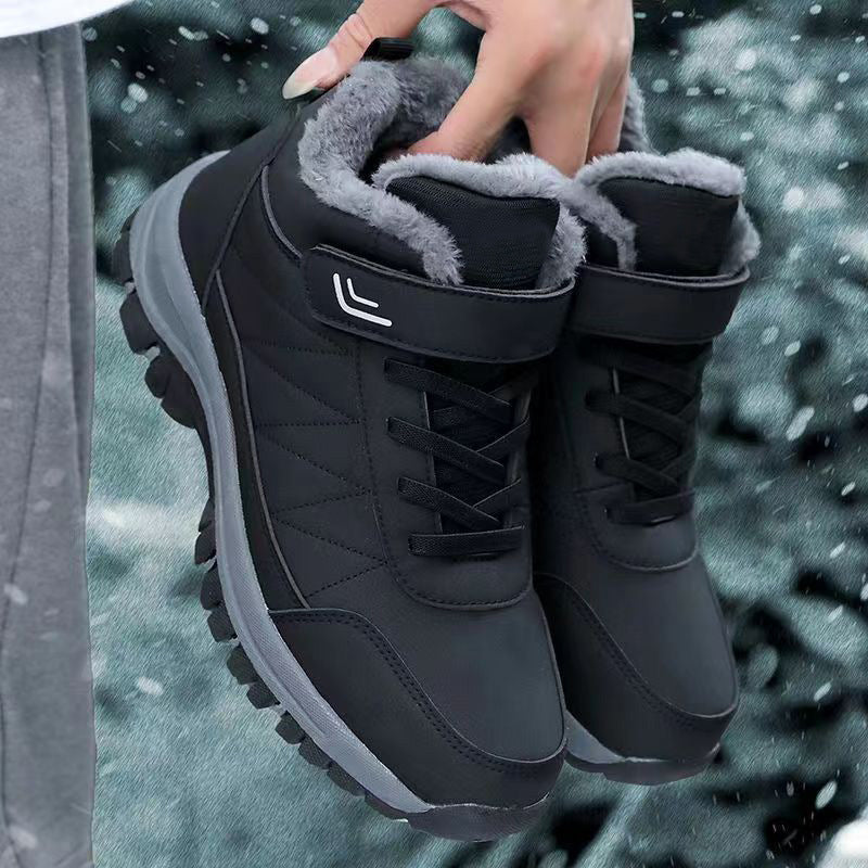 Damen warme Winterstiefel mit kuscheligem Innenfutter R&B