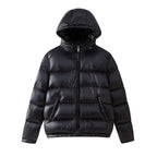 Damen gefütterte Kapuzenjacke mit eleganter Steppung R&B