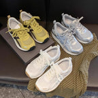 Damen Sportliche Sneaker mit atmungsaktiver Mesh-Oberfläche und stabilisierender Sohle R&B