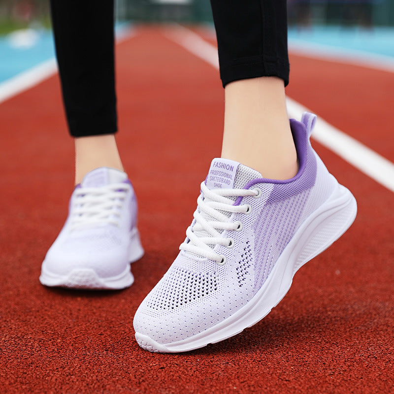 Damen Atmungsaktive Laufschuhe mit federleichter Sohle und elastischem Mesh-Obermaterial R&B