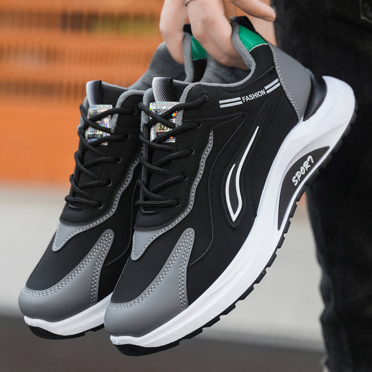 Herren Sportliche Komfort-Sneaker mit dämpfender Laufsohle und atmungsaktivem Mesh-Obermaterial R&B