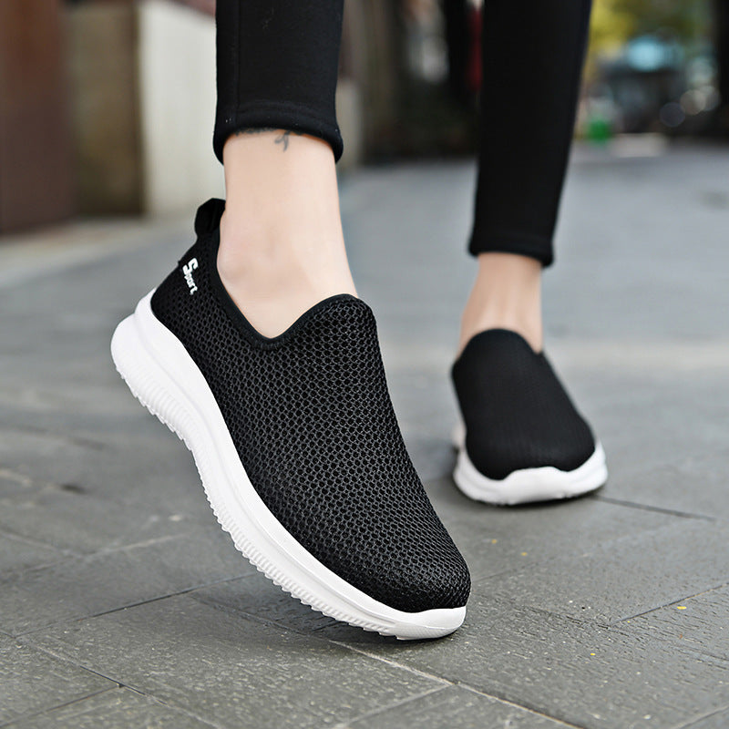 Damen Atmungsaktive Freizeit Sneaker mit flexiblem Slip-On Design R&B