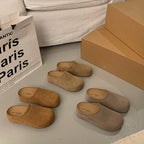 Damen Komfort Clogs mit weichem Obermaterial und rutschfester Sohle R&B