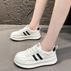 Damen Sneaker mit modischem Plateausohlen-Design und atmungsaktivem Obermaterial R&B