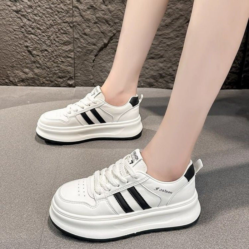 Damen Sneaker mit modischem Plateausohlen-Design und atmungsaktivem Obermaterial R&B