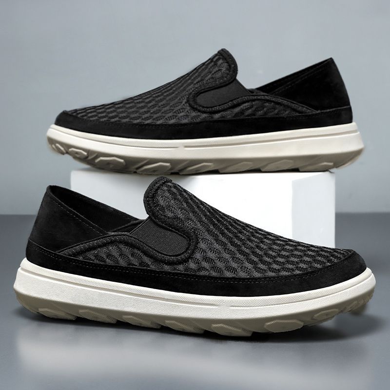 Damen Bequeme Slip-On Sportschuhe mit atmungsaktivem Obermaterial R&B