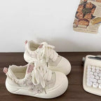 Damen Komfortable Sneaker mit modischen Details und softem Innenfutter