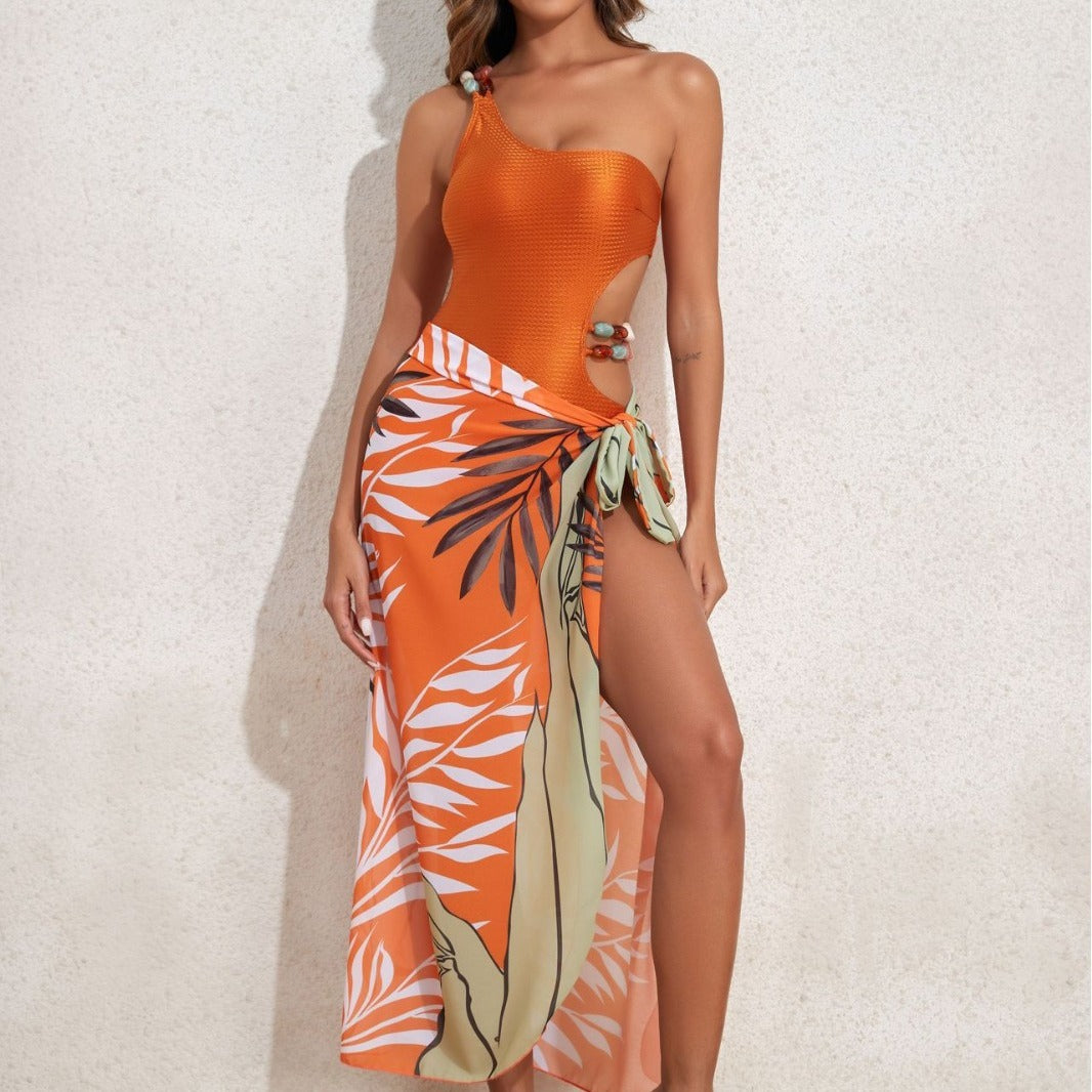 Damen Wickelrock-Bikini-Set R&B