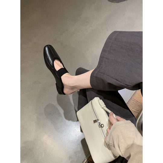 Damen Bequeme und elegante Ballerinas aus hochwertigem Leder R&B