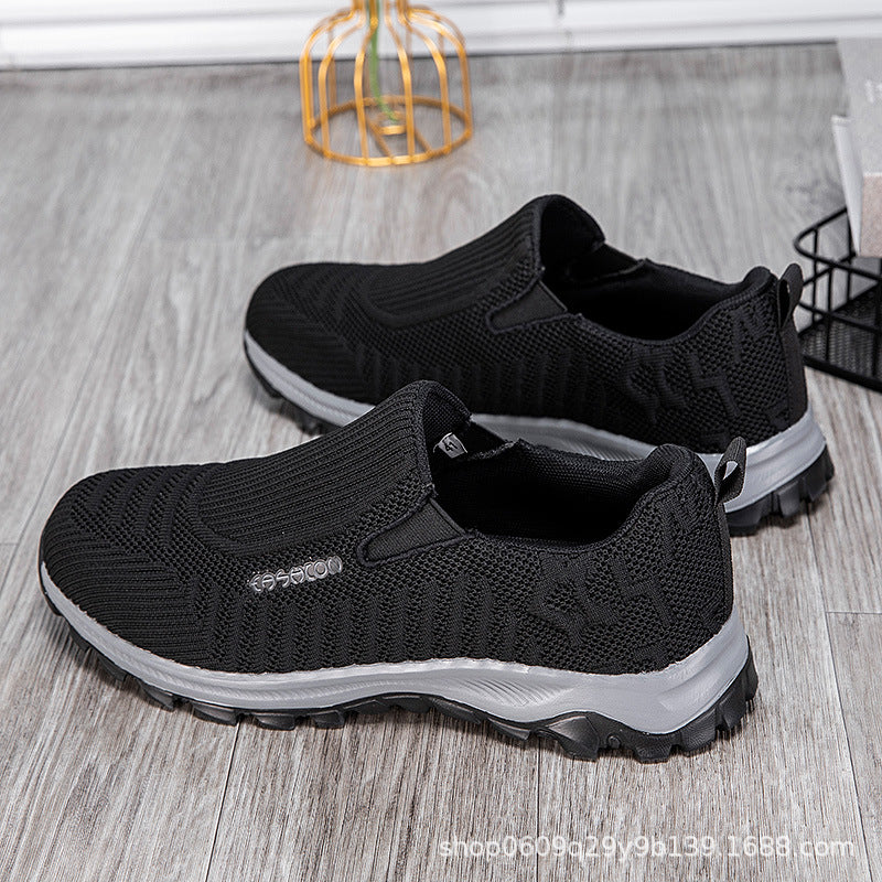 Damen Bequeme Slip-On Laufschuhe mit atmungsaktivem Obermaterial R&B