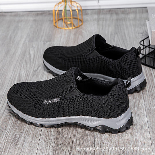 Damen Bequeme Slip-On Laufschuhe mit atmungsaktivem Obermaterial R&B