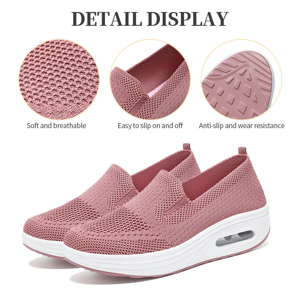 Damen Komfortable und atmungsaktive Slip-On Sneakers R&B