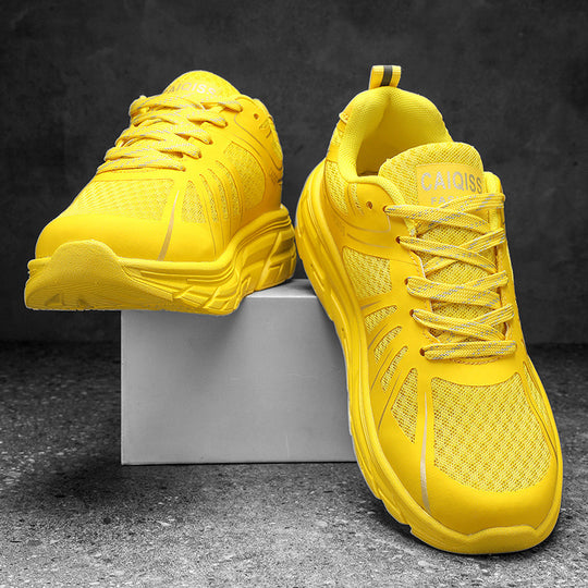 Damen Sportliche Laufschuhe mit atmungsaktiver Mesh-Oberfläche und dämpfender Sohle R&B