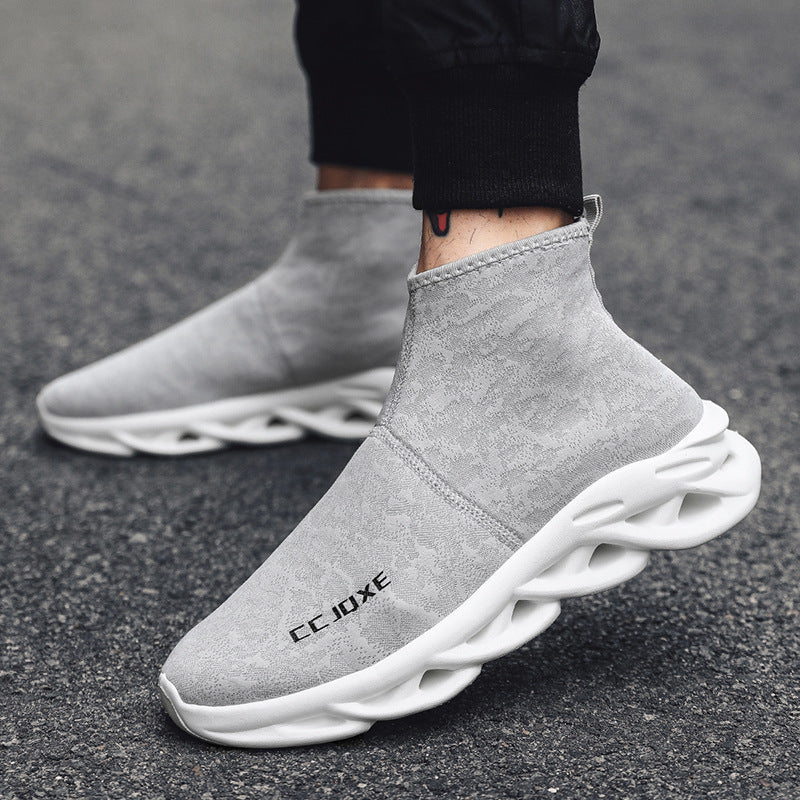 Damen High-Top Sneakers mit flexiblem Gehkomfort und atmungsaktivem Obermaterial