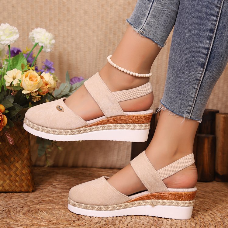 Damen Plateau Sandalen R&B