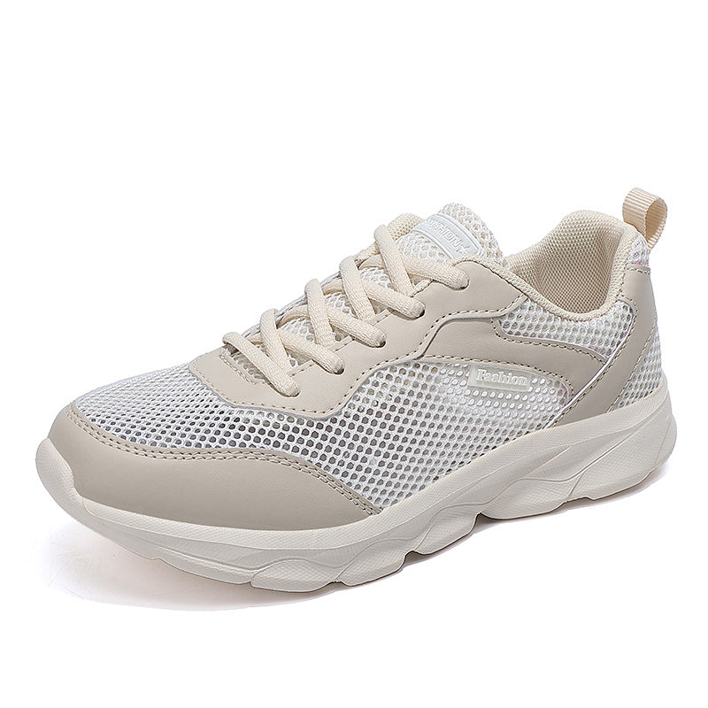 Damen Sportliche Sneakers mit atmungsaktivem Mesh-Obermaterial und flexiblem Fußbett R&B