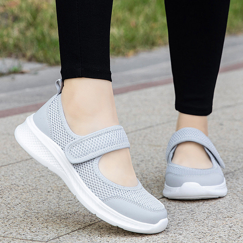 Damen Sportliche Aquaschuhe mit praktischem Klettverschluss