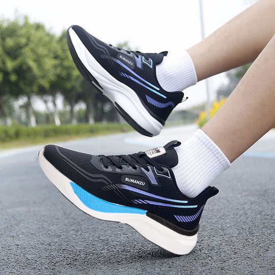 Damen Sportliche Laufschuhe mit atmungsaktiver Mesh-Oberfläche und bequemer Dämpfung R&B