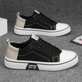 Damen modische Canvas Sneakers mit trendigem Design und hoher Sohle