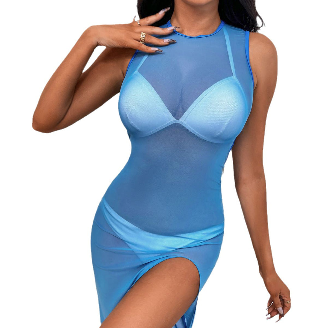 Damen Elegantes und transparentes Sommerkleid von R&B