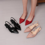Damen Slingback-Pumps mit elegantem Design und modischem Riemen R&B