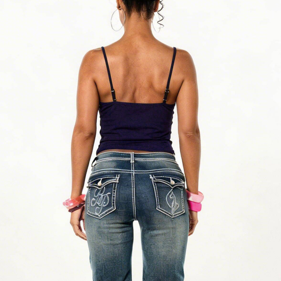 Damen Trägertop mit feiner Spitze R&B