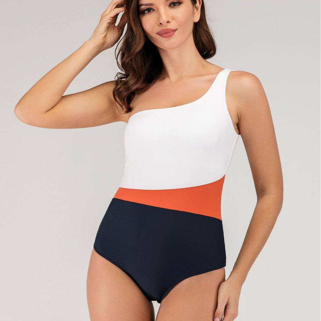 Damen Sportlicher Einteiler-Badeanzug mit hochwertigem Material R&B