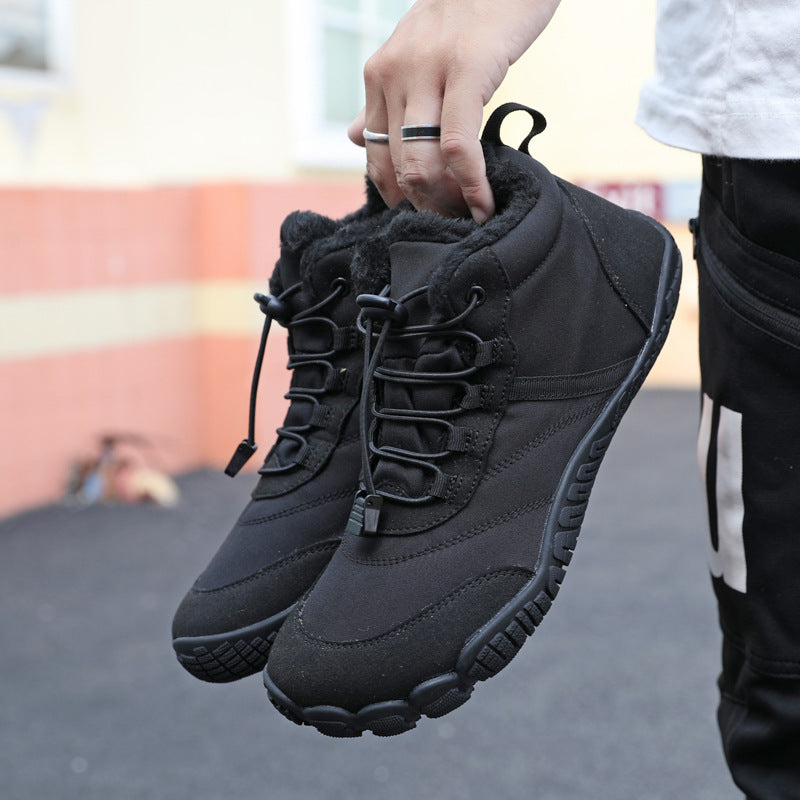 Damen Thermo-Winterstiefel mit rutschfester Sohle und isolierendem Innenfutter R&B