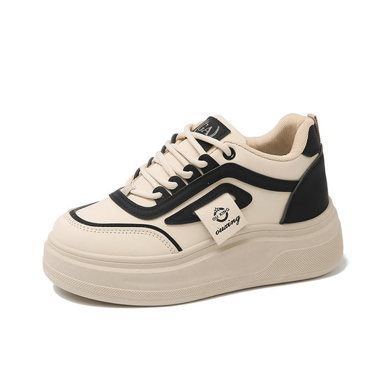 Damen modische Plateau-Sneaker mit sportlicher Dämpfungstechnologie R&B