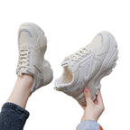 Damen Chunky Sneaker mit stabiler Plattform und atmungsaktivem Obermaterial R&B