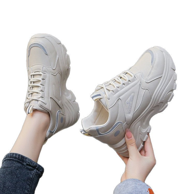 Damen Chunky Sneaker mit stabiler Plattform und atmungsaktivem Obermaterial R&B