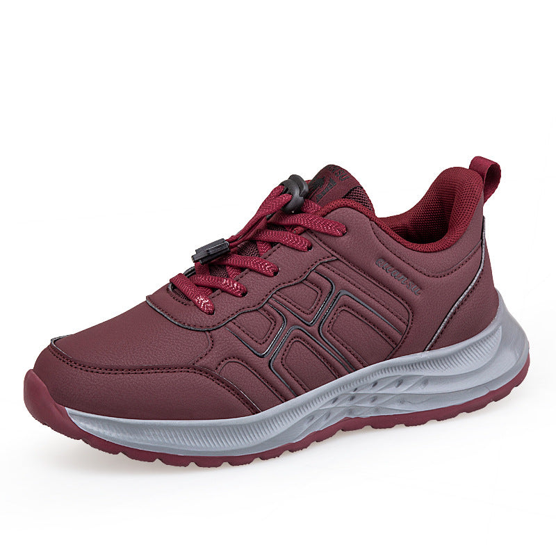 Damen Sportliche Lace-Up Sneakers mit atmungsaktivem Obermaterial und dämpfender Sohle R&B
