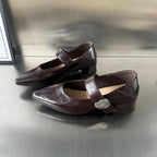 Damen elegante Slingback-Ballerinas mit modernen Akzenten R&B