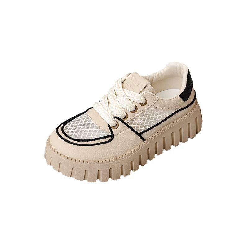 Damen modische Lifestyle-Sneaker mit texturiertem Obermaterial und dämpfender Sohle R&B