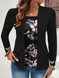 Damen Freizeitjacke mit modischem floralen Akzent und elegantem Schnitt R&B