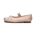 Damen Ballerinas mit elegantem Schnallenverschluss und zartem Schleifendetail
