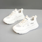 Damen Sportliche atmungsaktive Sneakers mit dämpfender Laufsohle und trendigem Design R&B