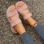 Damen Bequeme und stilvolle Fußbett-Sandalen
