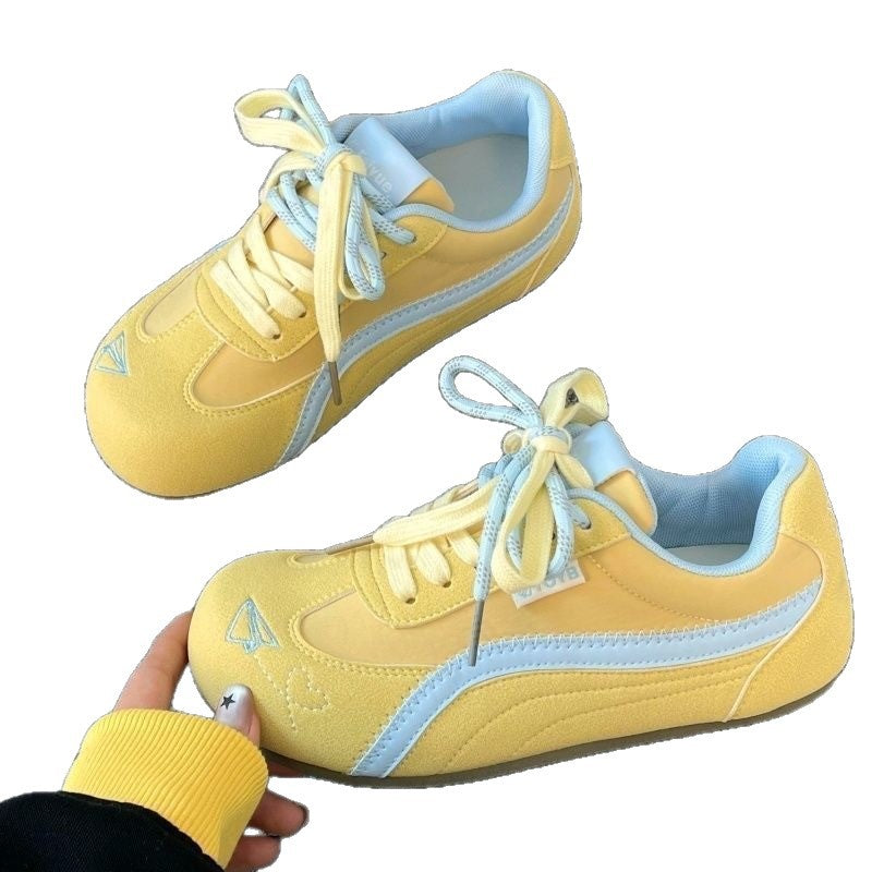 Damen Sportliche Sneaker mit atmungsaktiver Oberflächenstruktur und flexiblem Komfortdesign R&B