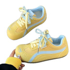 Damen Sportliche Sneaker mit atmungsaktiver Oberflächenstruktur und flexiblem Komfortdesign R&B