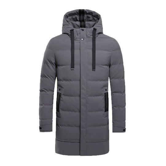 Herren isolierte Outdoor-Jacke mit verstellbarer Kapuze und funktionalen Taschen R&B