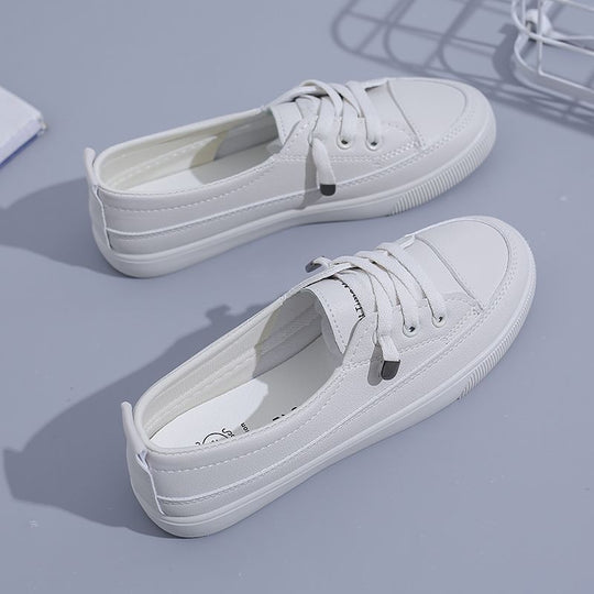 Weiße LowTop Sneakers Damen Ella R&B
