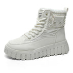 Damen modische Winterstiefel mit temperaturisolierendem Innenfutter und rutschfester Sohle R&B